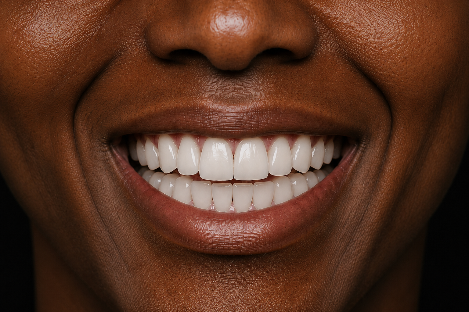 Before Invisalign — crowded teeth